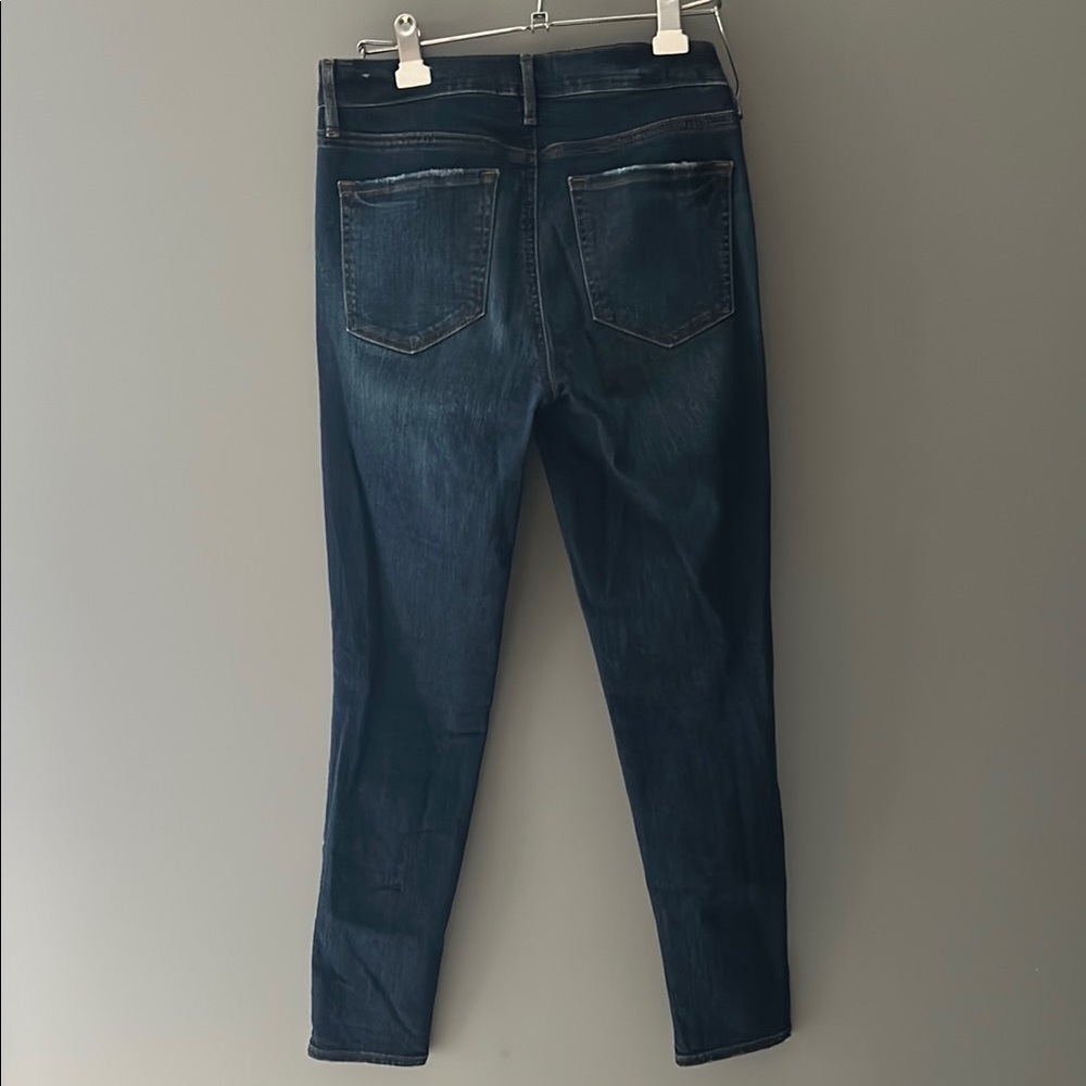 LOFT Blue Skinny Jeans with Sleek Fit - Picture 6 of 7